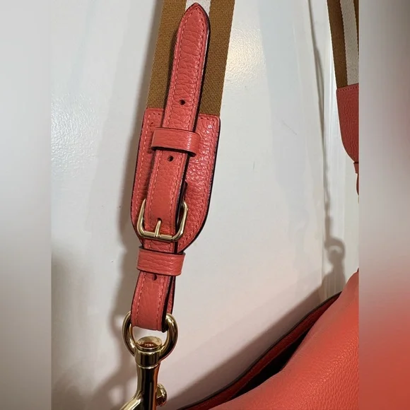 NEAR MINT Coach Jes Messenger in Rare HIBISCUS Pink | Large Crossbody - Picture 14 of 16